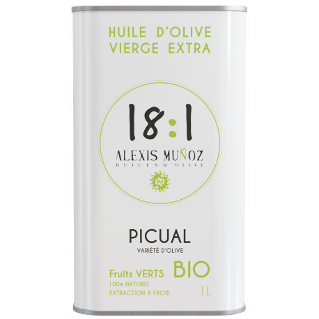 Picual, fruits verts - BIO - 1L