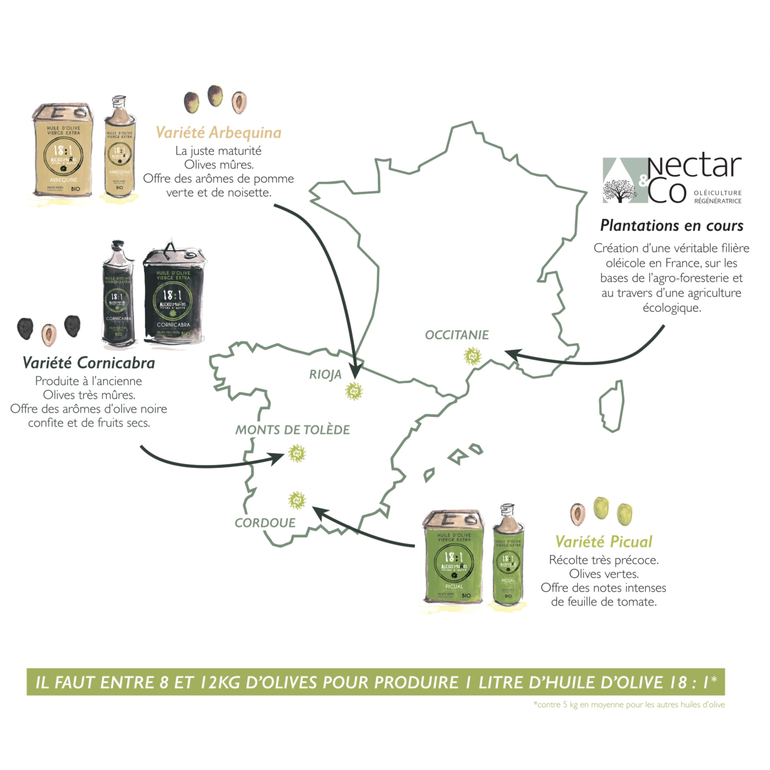 Carte Production Plantation