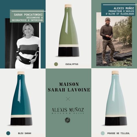 Maison Sarah Lavoine X Alexis Muñoz and a photo of Sarah Lavoine